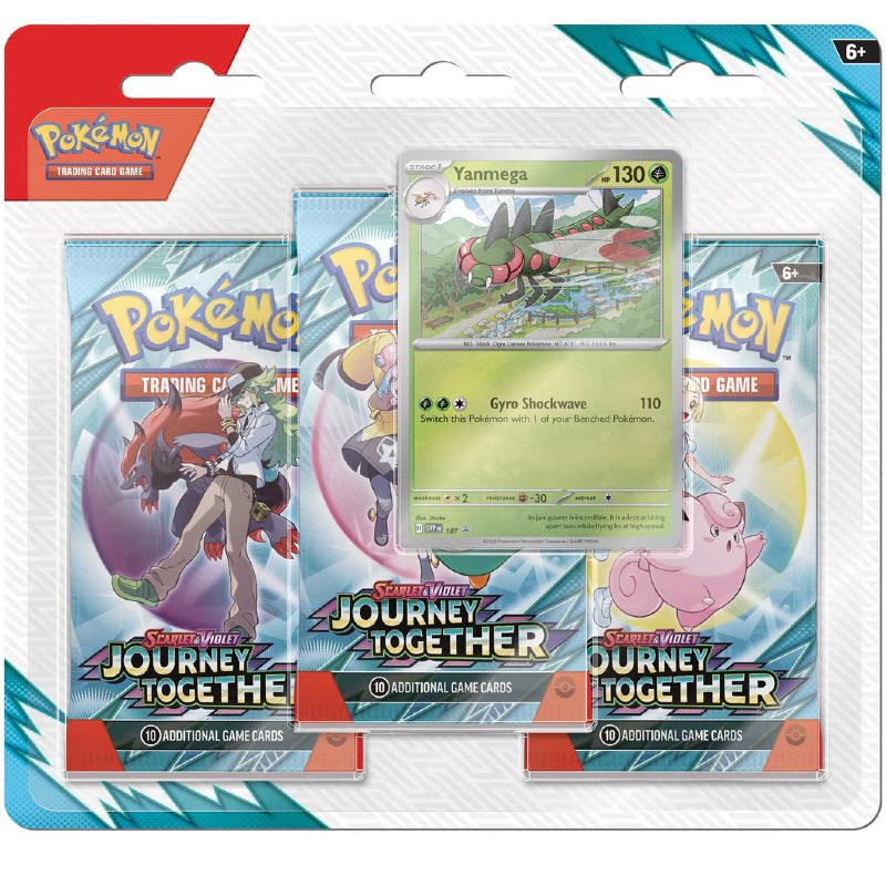 Pokémon Scarlet & Violet: Journey Together – 3-Pack Blister