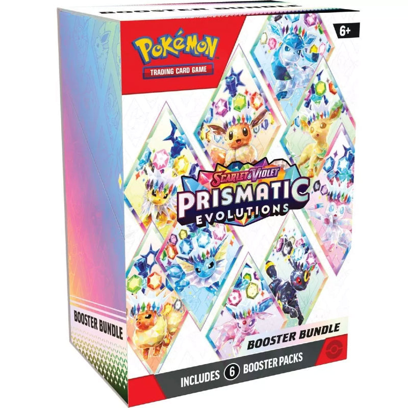 Pokémon Scarlet & Violet: Prismatic Evolutions – Booster Bundle